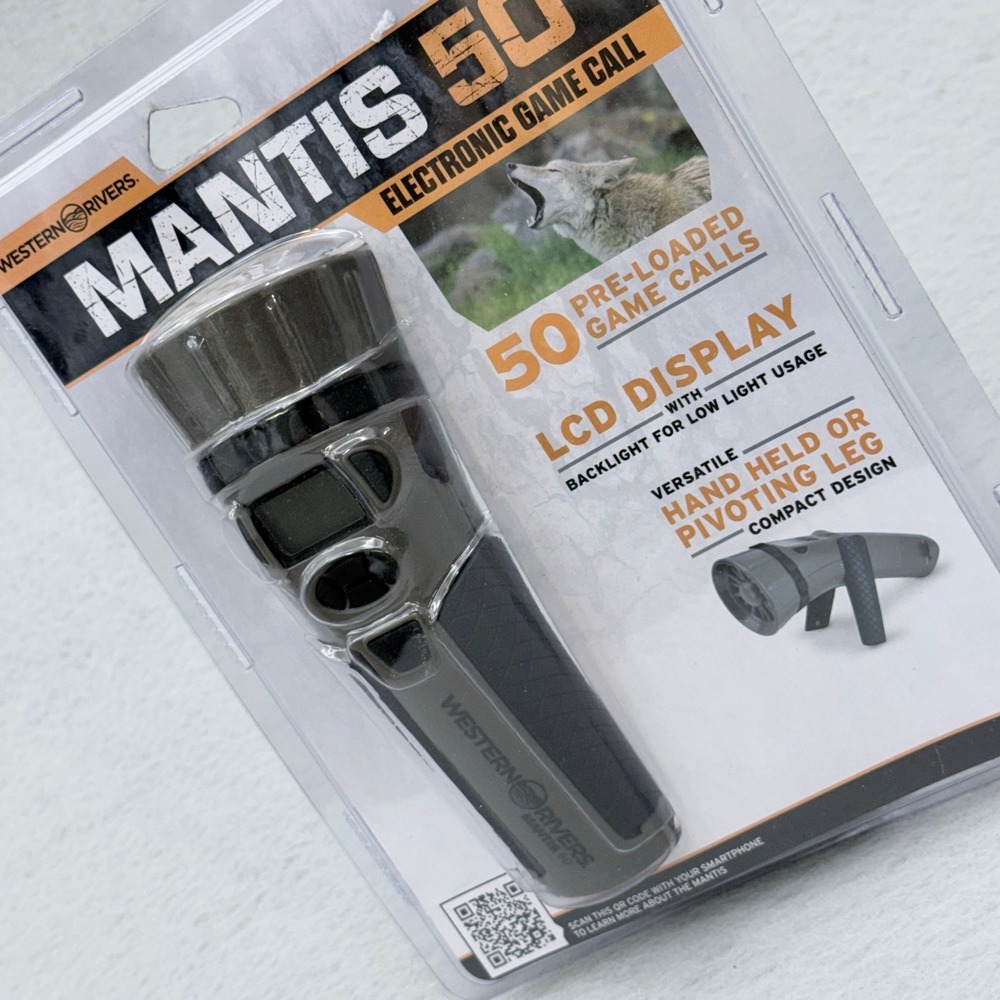 Western Rivers‎ Mantis 50 Game Call Olive Green OS Tactical Hunting predator new